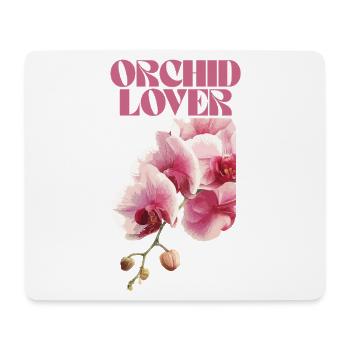 Orchideenliebhaber Botanische Illustration - Mousepad (Querformat) - Weiß - Vorne
