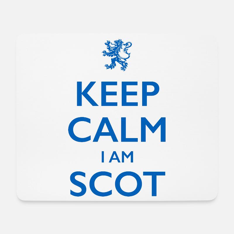 Scottiish Schottland - Mousepad (Querformat) - Weiß