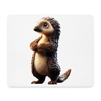 Pangolin Schuppentier Tannenzapfentier Pangoline - Mousepad (Querformat) - Weiß - Vorne