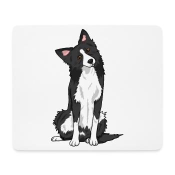 Just Throw it Border Collie Dog Pet Lover - Mouse Pad (horizontal) - white - Front