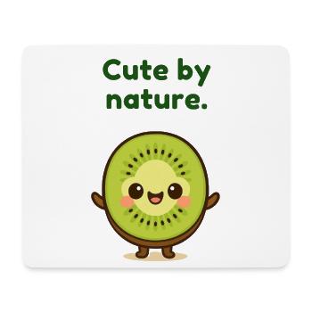 Kiwi motif Cute by Nature - Mouse Pad (horizontal) - white - Front