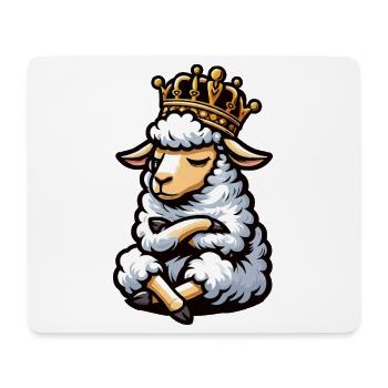 Sheep Sheep Shepherd Sheep Keeper Ram - Mouse Pad (horizontal) - white - Front