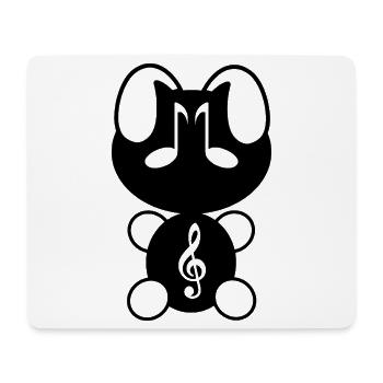 Plush: Melidy - Mouse Pad (horizontal) - white - Front