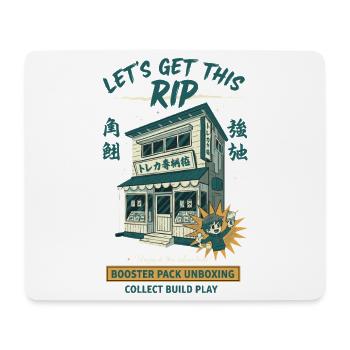 Lass uns Rip Booster Pack Unboxing und Sammel-Build holen - Mousepad (Querformat) - Weiß - Vorne