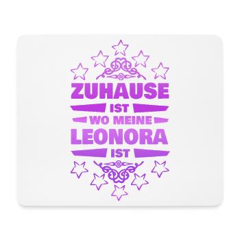 Ehefrau Leonora - Mousepad (Querformat) - Weiß - Vorne