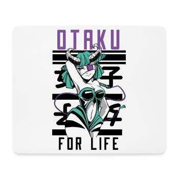 Otaku For Life Kawaii Anime Succubus Art - Mousepad (Querformat) - Weiß - Vorne