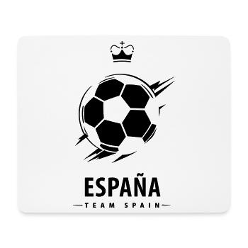 Spain Football Supporter Soccer Fan Design - Mouse Pad (horizontal) - white - Front