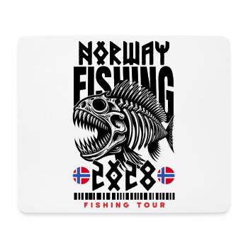 Norway Fishing 2028 - Mouse Pad (horizontal) - white - Front