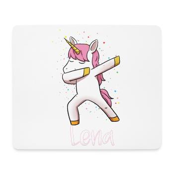Lena - Mousepad (Querformat) - Weiß - Vorne