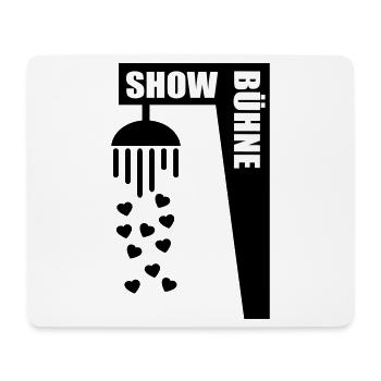 Chor Bühne Duschen - Mousepad (Querformat) - Weiß - Vorne