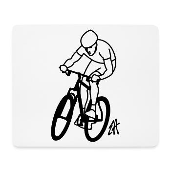 MTB - Mouse Pad (horizontal) - white - Front