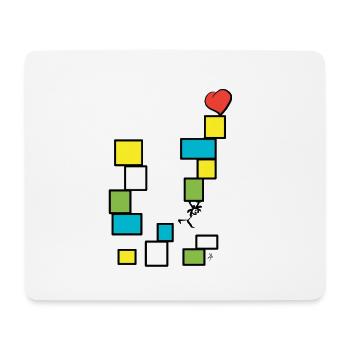 Kuoro Tür Paket - Mousepad (Querformat) - Weiß - Vorne