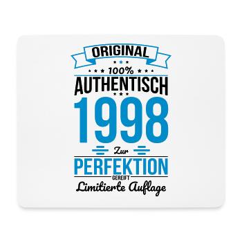 25th birthday - Original 1998 100% authentic - Mouse Pad (horizontal) - white - Front