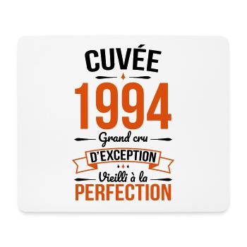Anniversaire 30 ans - Cuvée 1994 - Cadeau Humour - Tapis de souris (format paysage) - blanc - Devant