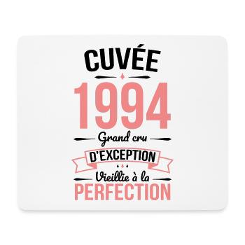 Anniversaire 30 ans - Cuvée 1994 - Cadeau Humour - Tapis de souris (format paysage) - blanc - Devant