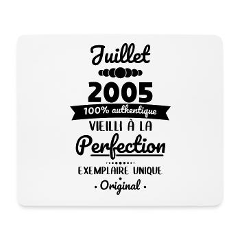 20th Anniversary - July 2005 Original - Mouse Pad (horizontal) - white - Front