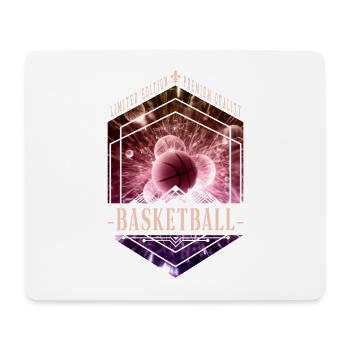 Basketball Basketballspieler Dunking Sport Spieler - Mousepad (Querformat) - Weiß - Vorne