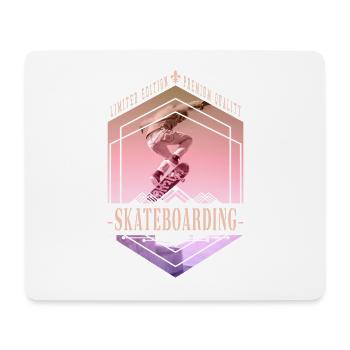 Skateboarding Skate Skater Skateboard Sk8 Vintage - Mousepad (Querformat) - Weiß - Vorne