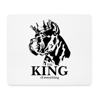 Cane Corso Roi de tout Chiens Chien Wilsigns - Tapis de souris (format paysage) - blanc - Devant