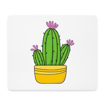 Cactus - Mouse Pad (horizontal) - white - Front
