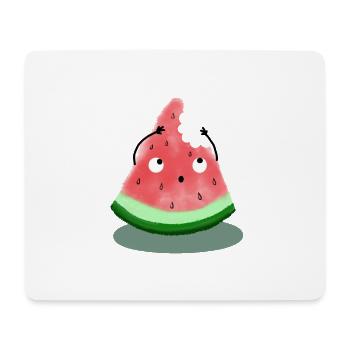 SWEET MELONE - FRUIT D'ÉTÉ - Tapis de souris (format paysage) - blanc - Devant