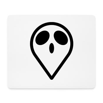 Geist - Mousepad (Querformat) - Weiß - Vorne