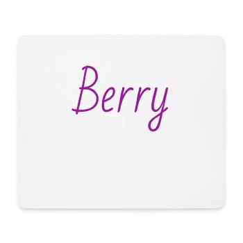 Berry Baies - Tapis de souris (format paysage) - blanc - Devant