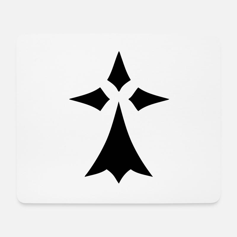 bretonisches Hermine symbol region bretagne 2 - Mousepad (Querformat) - Weiß