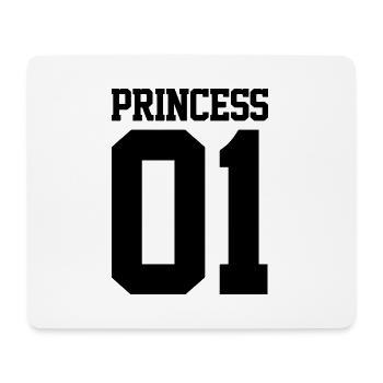 Princess 01 - Mouse Pad (horizontal) - white - Front