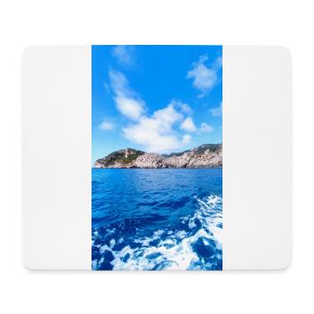Nature Photography Sea - Mouse Pad (horizontal) - white - Front
