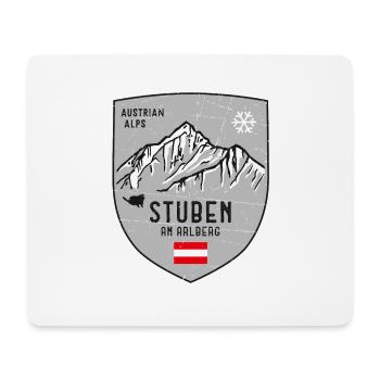 Stuben Albona Österreich Wappen - Mousepad (Querformat) - Weiß - Vorne