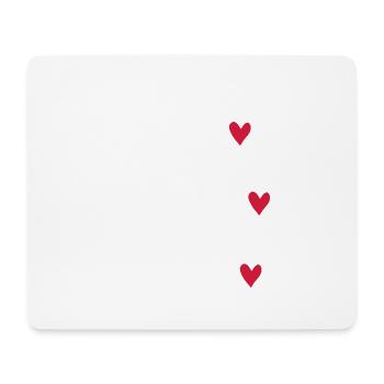 BESTTEAMEVER - Mousepad (Querformat) - Weiß - Vorne