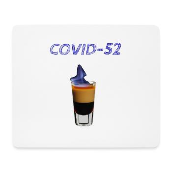 Covid52 - Mouse Pad (horizontal) - white - Front