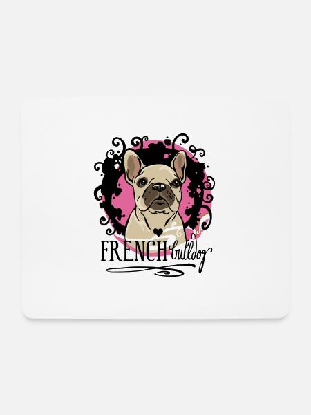 Pink - Mousepad (Querformat) - Weiß