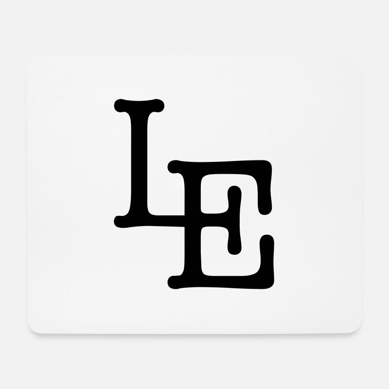 Leipzig - LE - Mousepad (Querformat) - Weiß