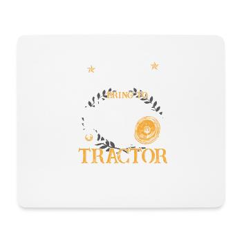 Tractor Shirt · Agriculture · Bad mood - Mouse Pad (horizontal) - white - Front