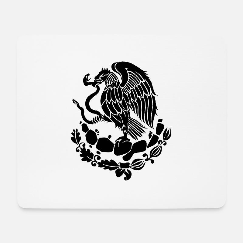 mexico - Mousepad (Querformat) - Weiß