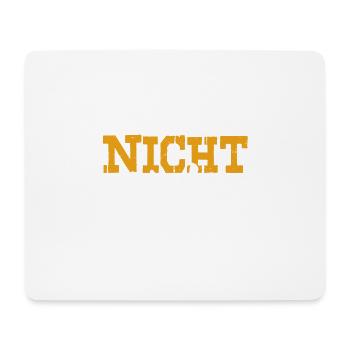 Landwirt Shirt · Landwirtschaft · Nicht labern - Mousepad (Querformat) - Weiß - Vorne