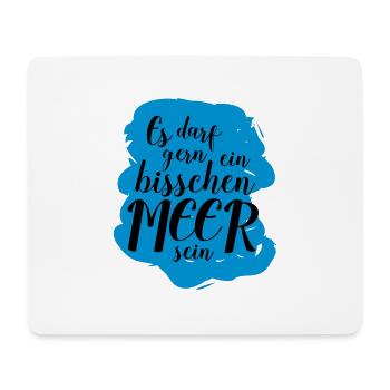 Meer Urlaub Abenteuer Reise Kreuzfahrt Geschenk - Mousepad (Querformat) - Weiß - Vorne