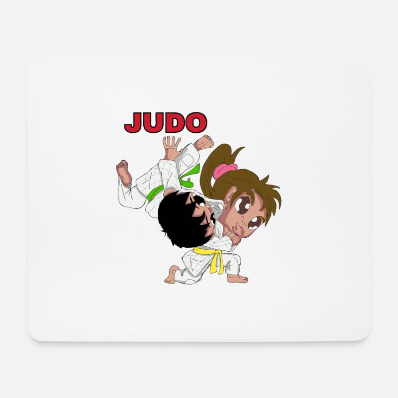 Judo - Mouse Pad (horizontal) - white