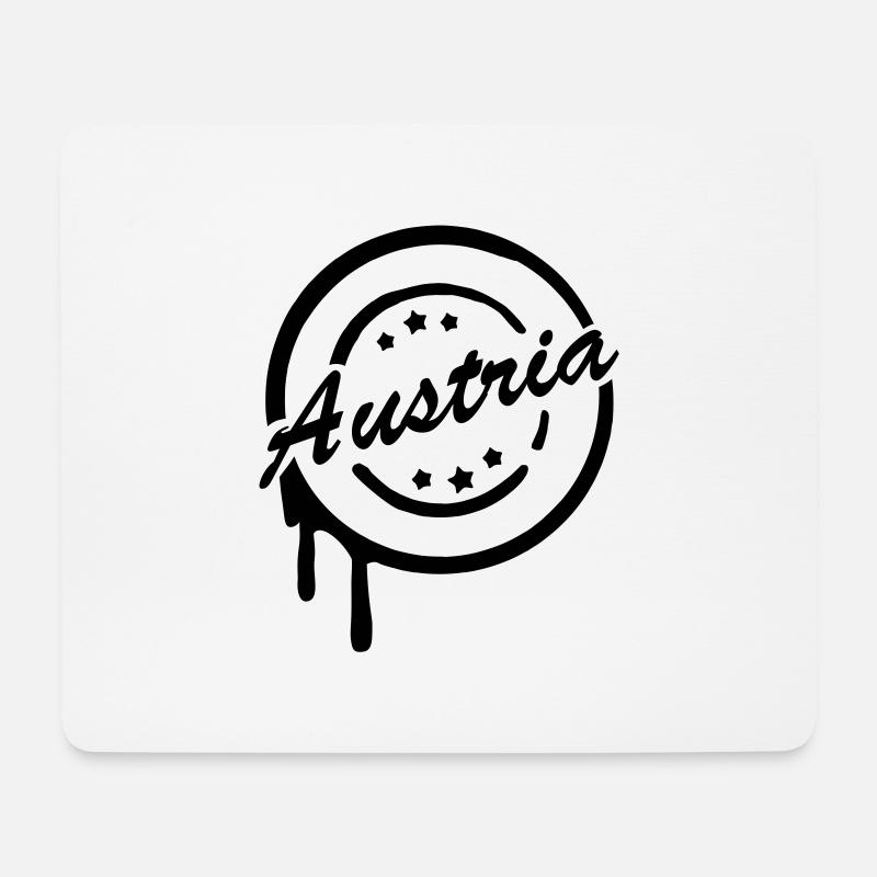 austria___f1 - Mousepad (Querformat) - Weiß