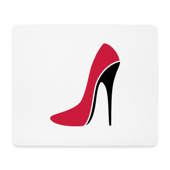 Sexy Stiletto / High Heel - three - Mousepad (Querformat) - Weiß - Vorne