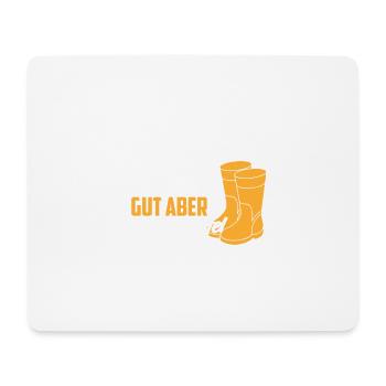 Farmer Shirt · Tractor · Woman · Wellington Boot - Mouse Pad (horizontal) - white - Front