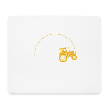 Chemise de tracteur · Agriculture · Neanderthals - Tapis de souris (format paysage) - blanc - Devant