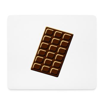 chocolate - Mouse Pad (horizontal) - white - Front