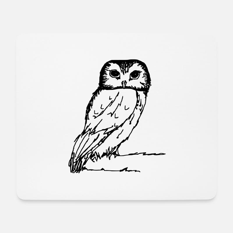 bUhU - Mousepad (Querformat) - Weiß