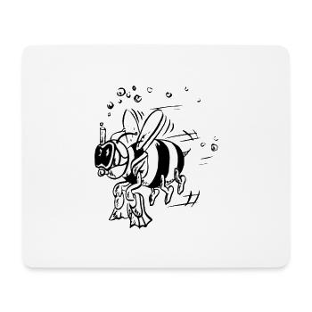 Blubblbee - Mouse Pad (horizontal) - white - Front