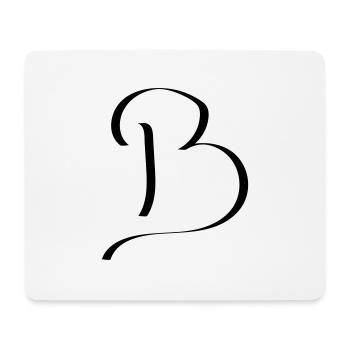 b - Mouse Pad (horizontal) - white - Front