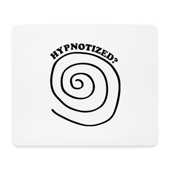 hypnotized_je1 - Mousepad (Querformat) - Weiß - Vorne