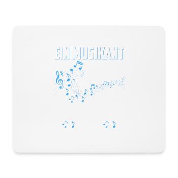Brassian Musician Gift · Performance complète - Tapis de souris (format paysage) - blanc - Devant